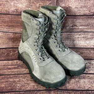 Rocky S2V Special Ops Tactical Boots Sage Green Suede Vibram 6108 Mens 5 M